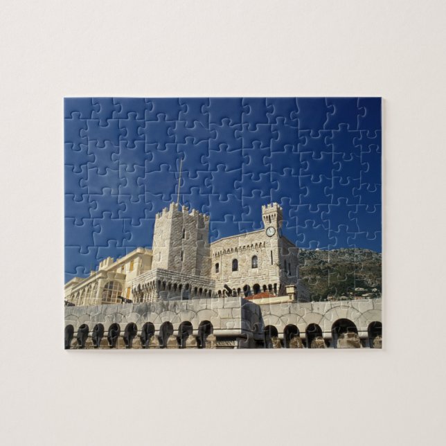 Monaco, Cote d'Azur, Prince's Palace. Jigsaw Puzzle (Horizontal)