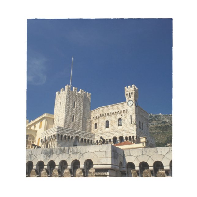 Monaco, Cote d'Azur, Prince's Palace. Notepad (Front)