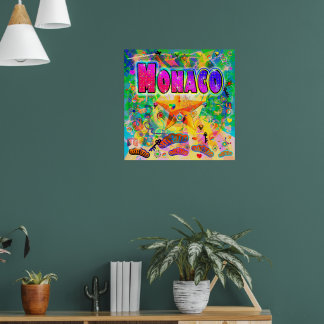 Monaco Epoch Hour Poster