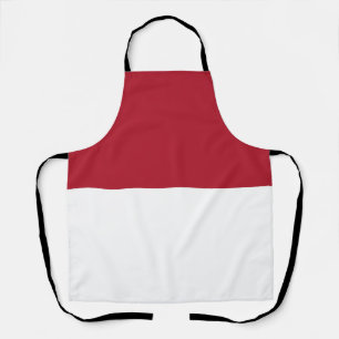 Monaco flag apron
