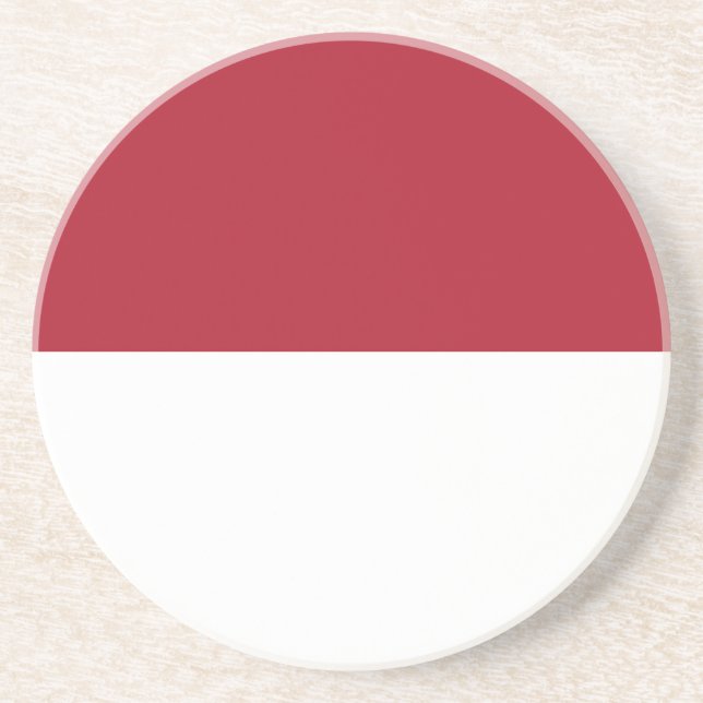 Monaco flag coaster (Front)