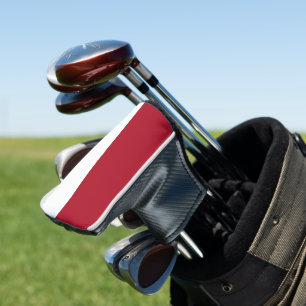 Monaco flag golf head cover