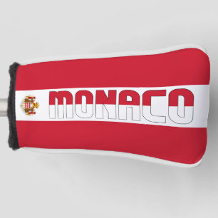 Monaco Flag Gorgeous Patriotic Golf Head Cover