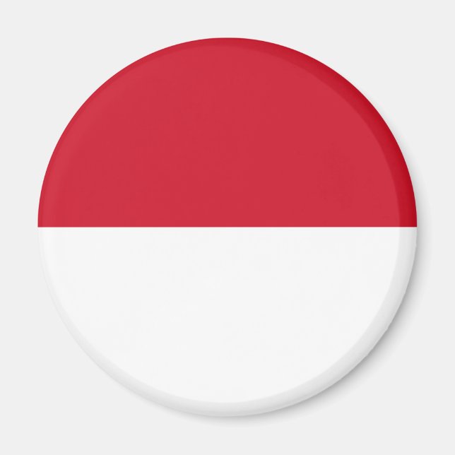 Monaco Flag Magnet (Front)