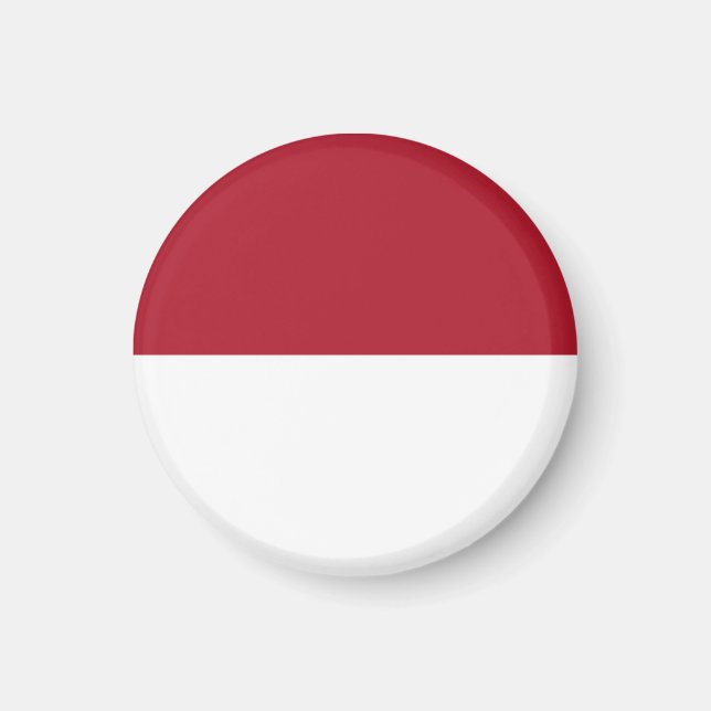 Monaco flag magnet (Front)
