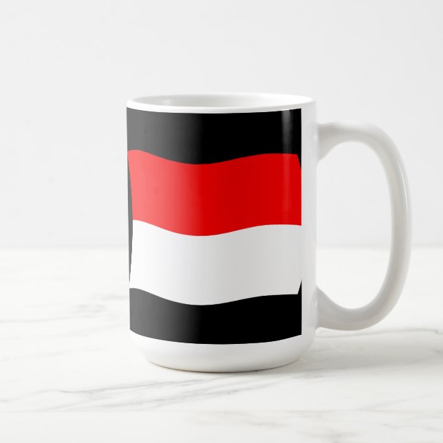 Monaco Flag Mug (Right)