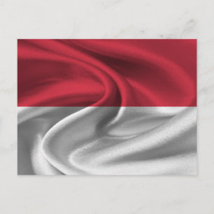 Monaco Flag Postcard