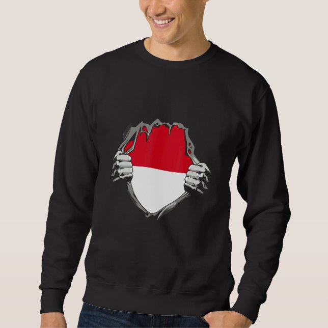 Monaco Flag Sweatshirt (Front)