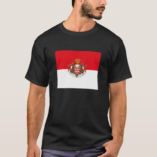 Monaco Flag T-shirt (Front)