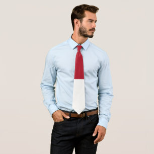 Monaco flag tie