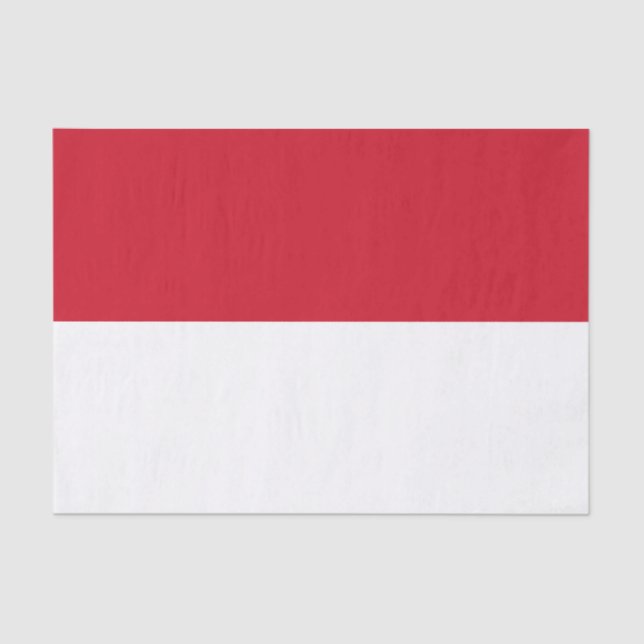 Monaco Flag Tissue Paper (Front)