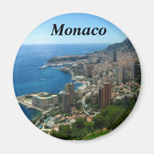 Monaco france magnet