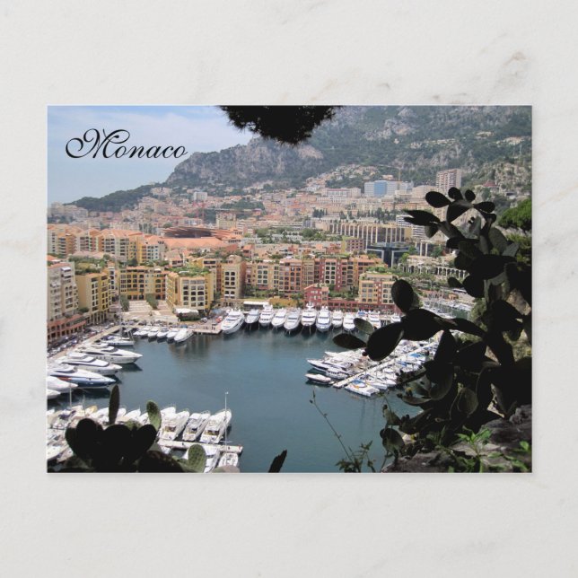 Monaco, French Riviera, France Postcard (Front)