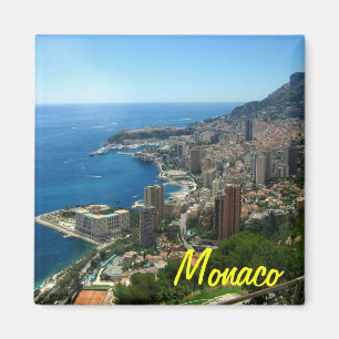 Monaco fridge magnet