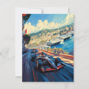Monaco Grand-prix  Postcard
