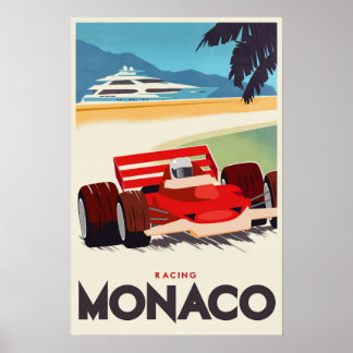 Monaco Grand Prix Poster