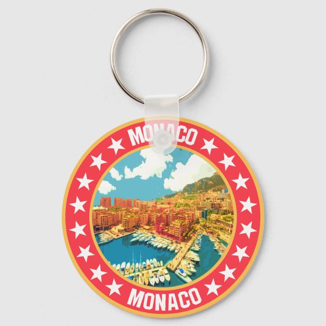 Monaco                                             key ring (Front)