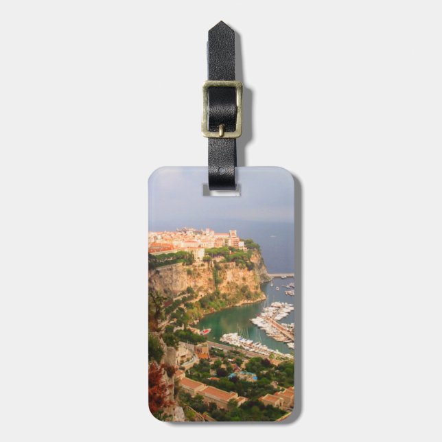 Monaco Magnet Luggage Tag (Front Vertical)
