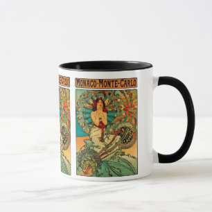 Monaco Monte Carlo Art Nouveau Mug
