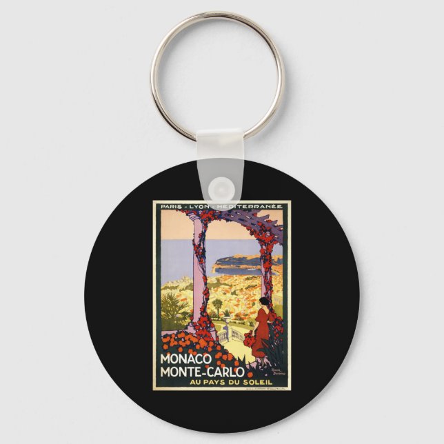 Monaco Monte Carlo Key Ring (Front)