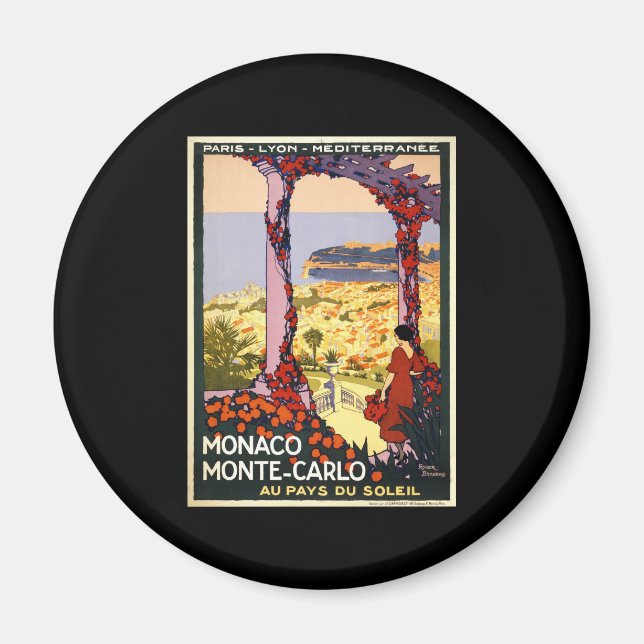 Monaco Monte Carlo Magnet (Front)
