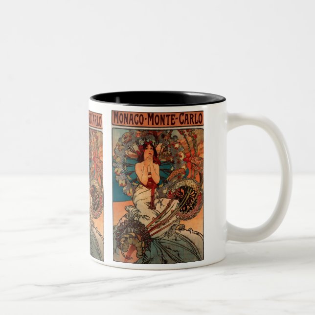 Monaco Monte Carlo Two-Tone Coffee Mug (Right)