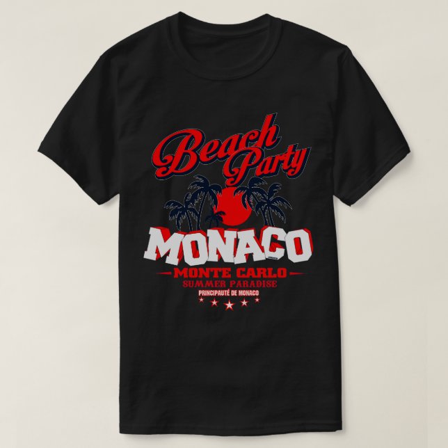 Monaco Monte lo T-Shirt (Design Front)