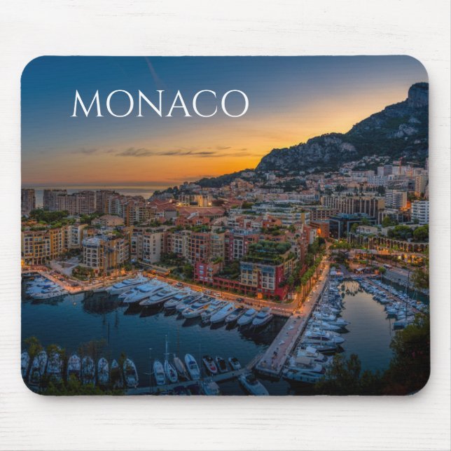 Monaco Mouse Pad Souvenir Memento (Front)