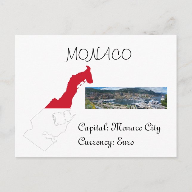 Monaco Postcard (Front)