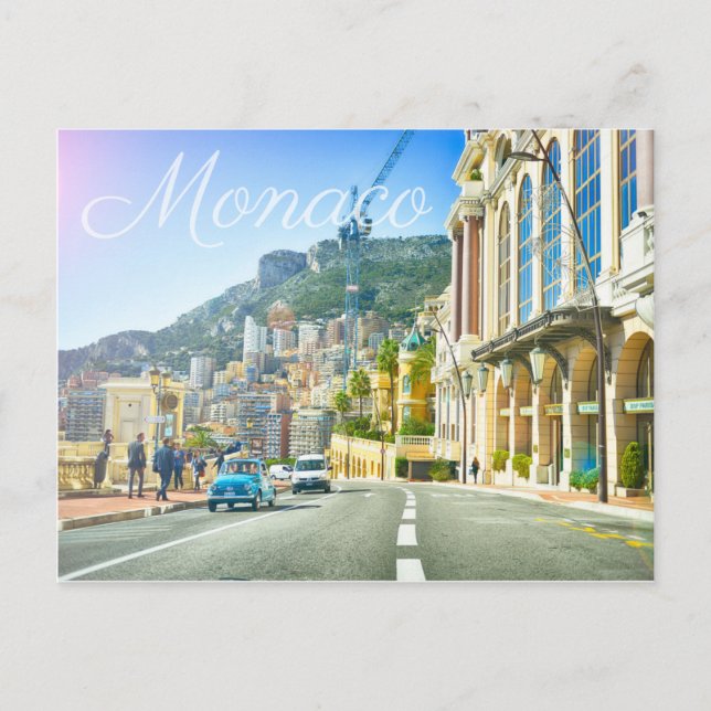 Monaco Postcard (Front)