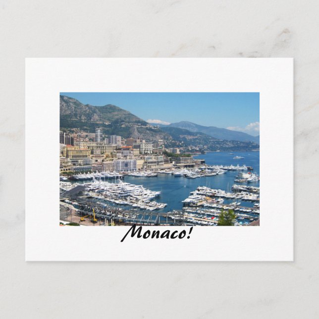 Monaco Postcard (Front)