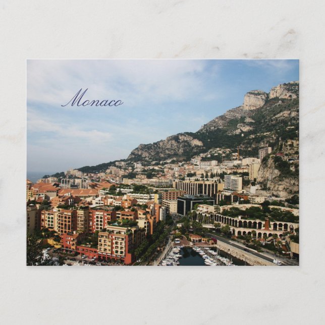 Monaco postcard (Front)