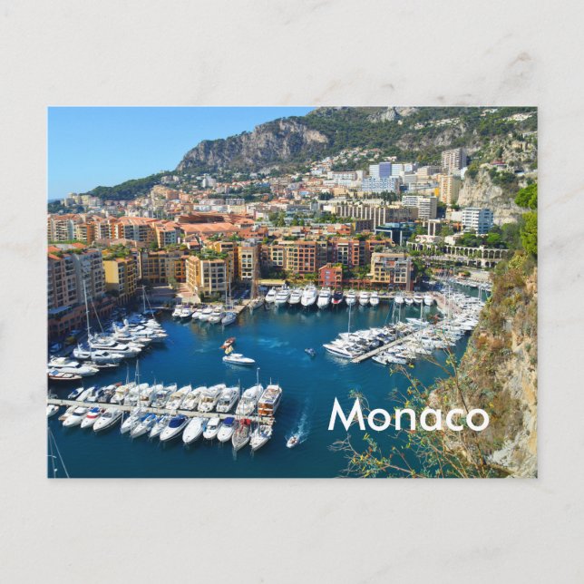 Monaco Postcard (Front)