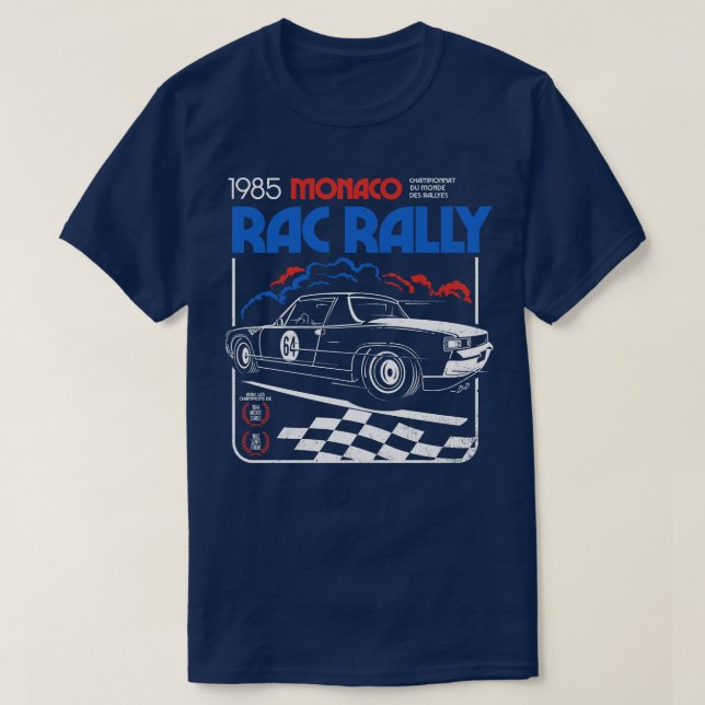 MONACO RALLY T-Shirt (Design Front)