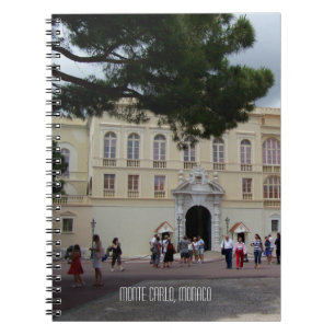 Monaco Royal Palace in Monte Carlo Travel Souvenir Notebook