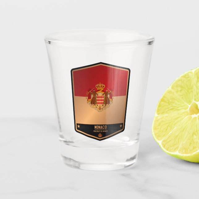 Monaco Shot Glass (Front)