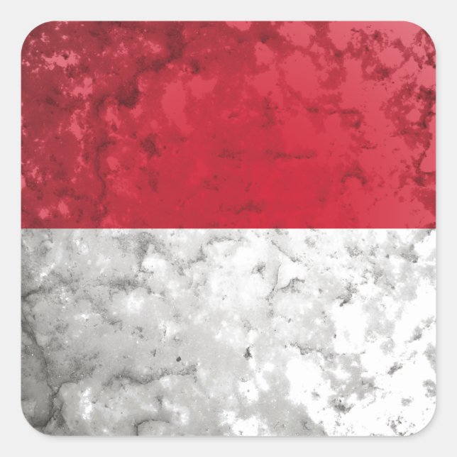 Monaco Square Sticker (Front)