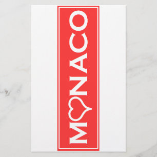 monaco stationery
