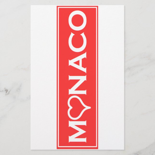 monaco stationery (Front)