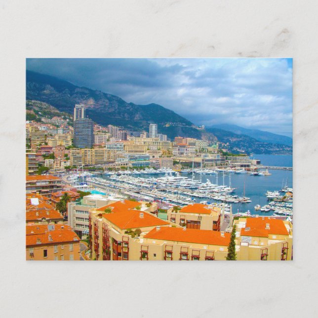 Monaco View Postcard (Front)