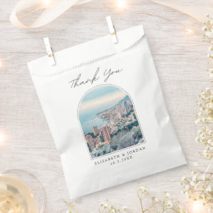 Monaco Wedding Favour French Riviera Thank You Bag