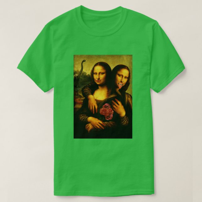 Monalisa Twins T-Shirt (Design Front)