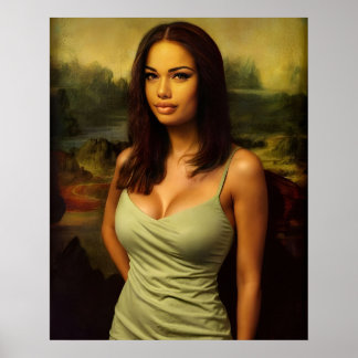 Monaliza 519 years later poster