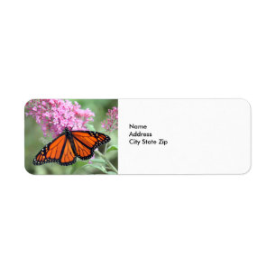 Monarch 5272 return address label