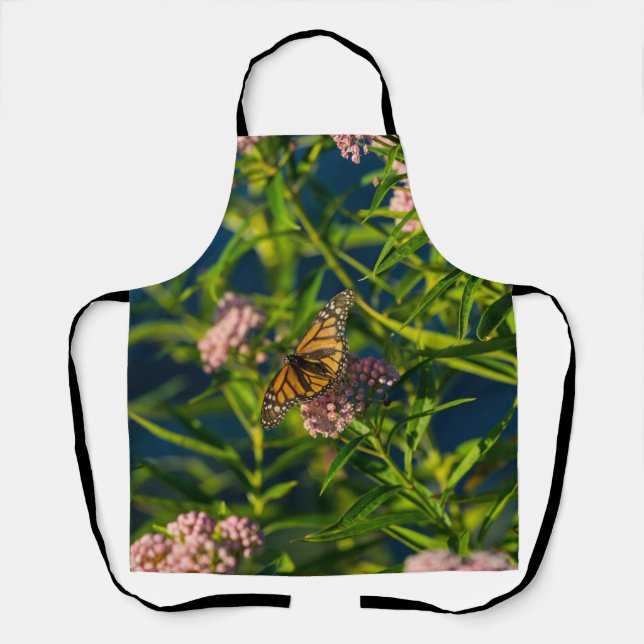 Monarch And Milkweed Apron (Front)