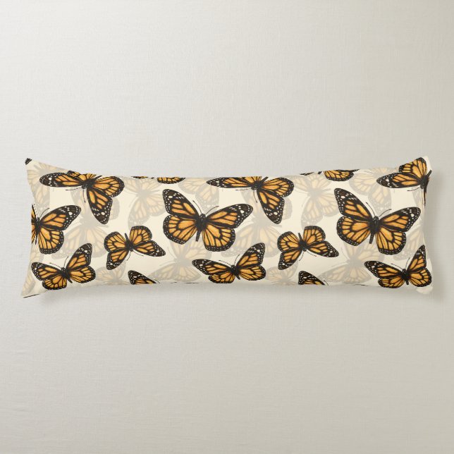 Monarch butterfles body cushion (Front)