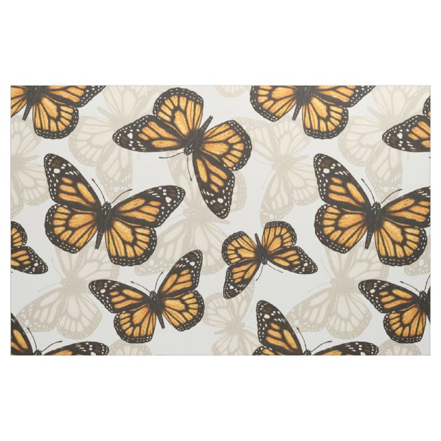 Monarch butterfles fabric (Fat Quarter)