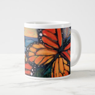 Monarch Butterflies at Natural Bridges Jumbo Mug