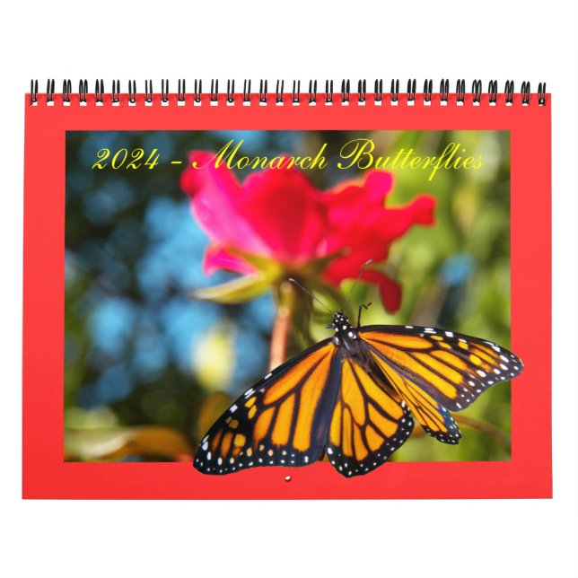 Monarch Butterflies Calendar (Cover)