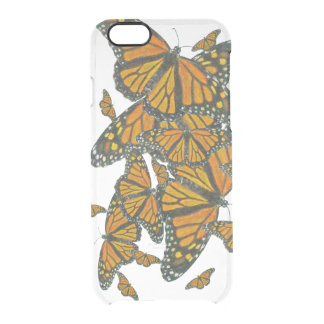 Monarch Butterflies - Migration Clear iPhone 6/6S Case